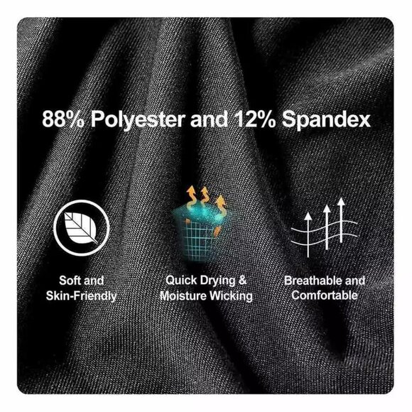 Men Compression Training Shirt Thermal Underwear Layer Workout Tops Long Sleeves - Picture 3 of 10